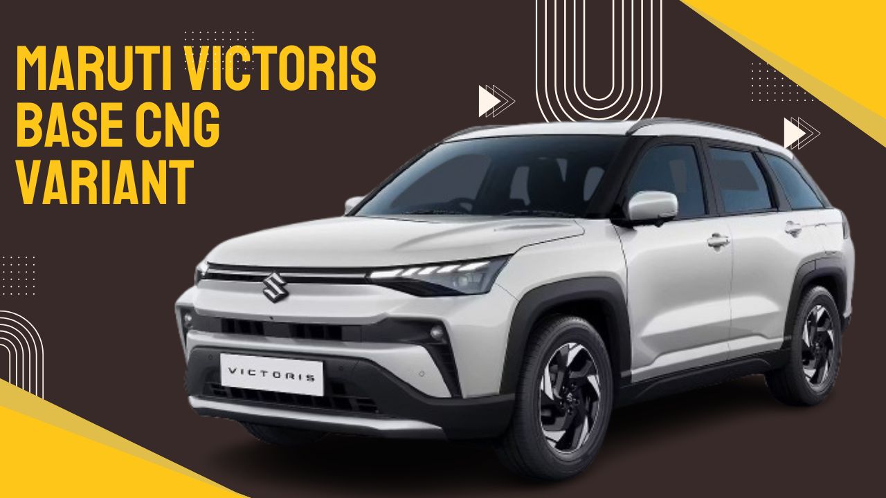 Maruti Victoris Base CNG Variant Reaches Dealerships: Features, Specs, and Price