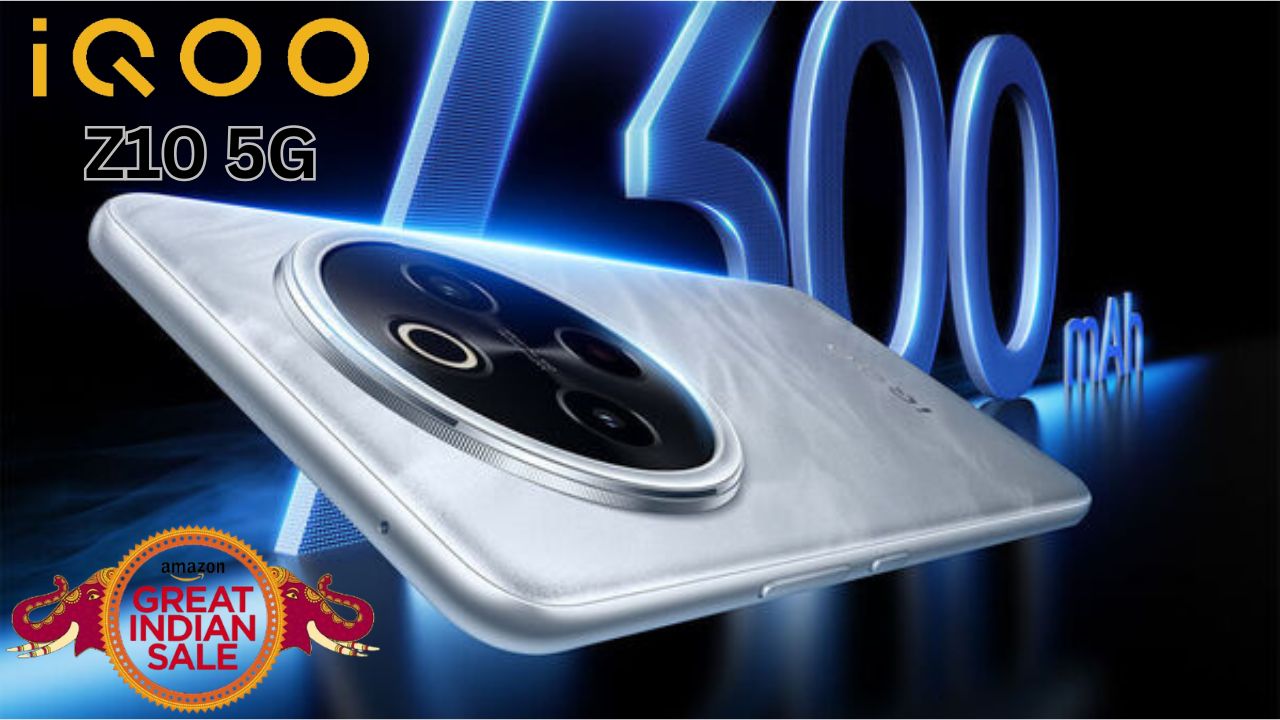 IQOO Z10 5G: Powerful Performance and Massive Battery at Up to ₹5,000 Discount in Amazon Great Indian Festival 2025
