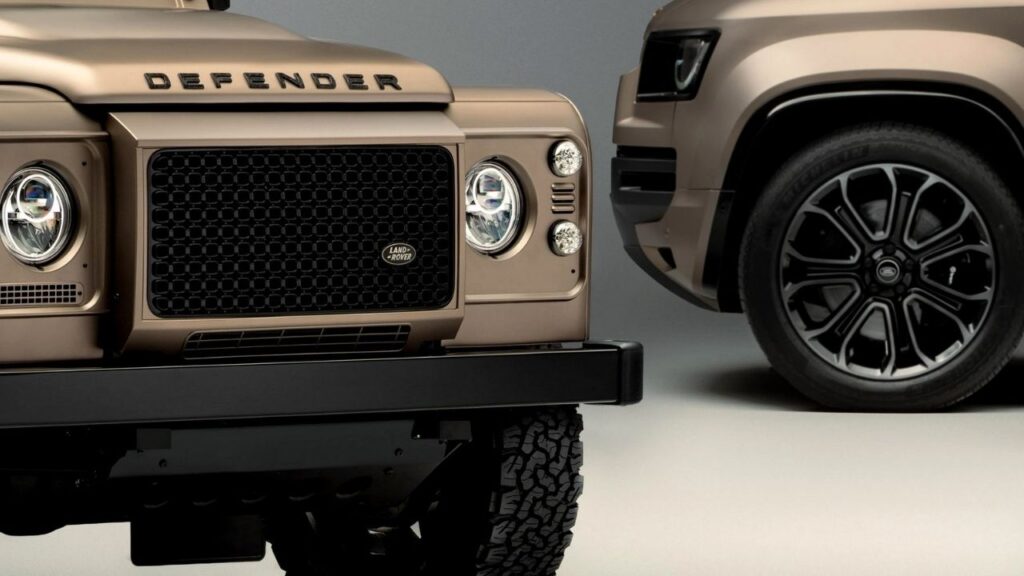 Land Rover Takes 300 Hours to Paint a Classic Defender V8 in Defender Octa Inspired Colours