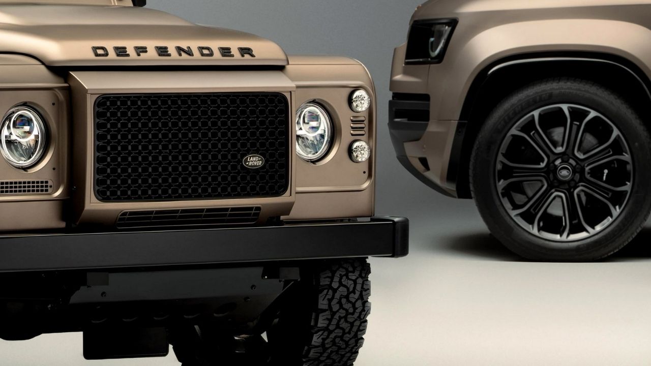 Land Rover Takes 300 Hours to Paint a Classic Defender V8 in Defender Octa Inspired Colours
